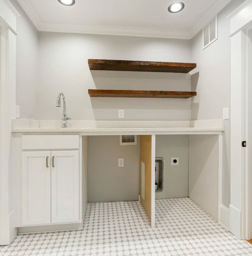 Cabinets and Countertops For Utility and Laundry Rooms